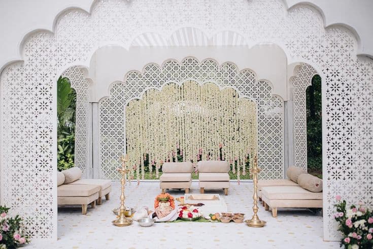 Royal Pillar Mandap Setup